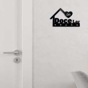 Porta Chaves Lar doce Lar Decoração Divertida