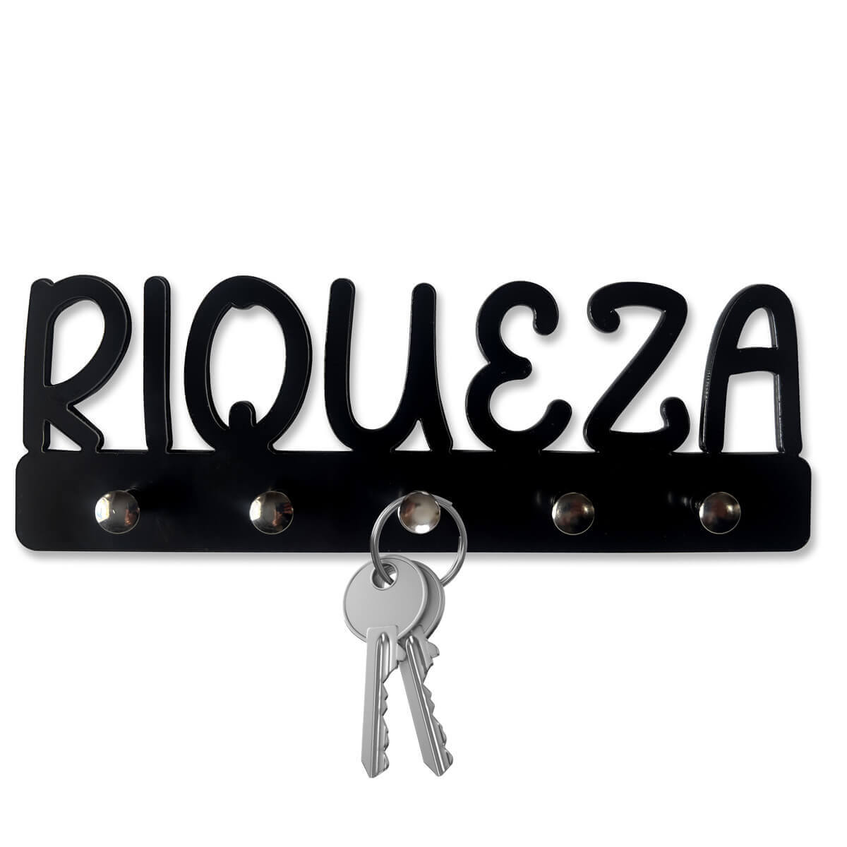 Porta Chaves Riqueza Decoração da sorte 2