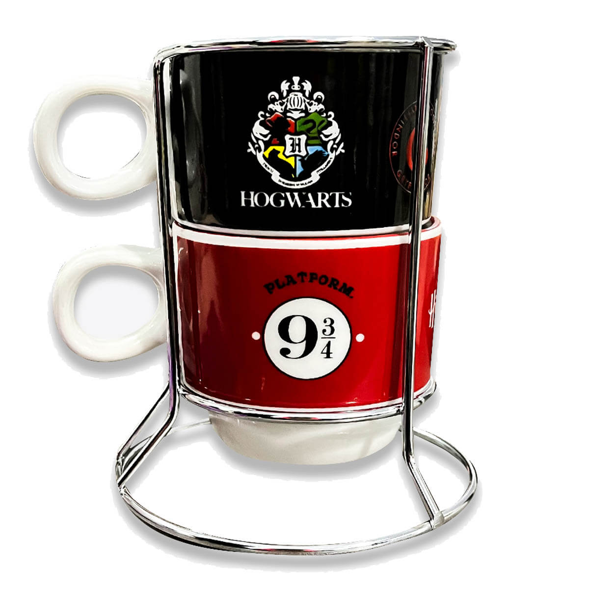 Torre 2 Xícaras 9 3/4 e Hogwarts 150ml Oficial Harry Potter Torre 2 Xícaras 9 3/4 e Hogwarts 150ml Oficial Harry Potter