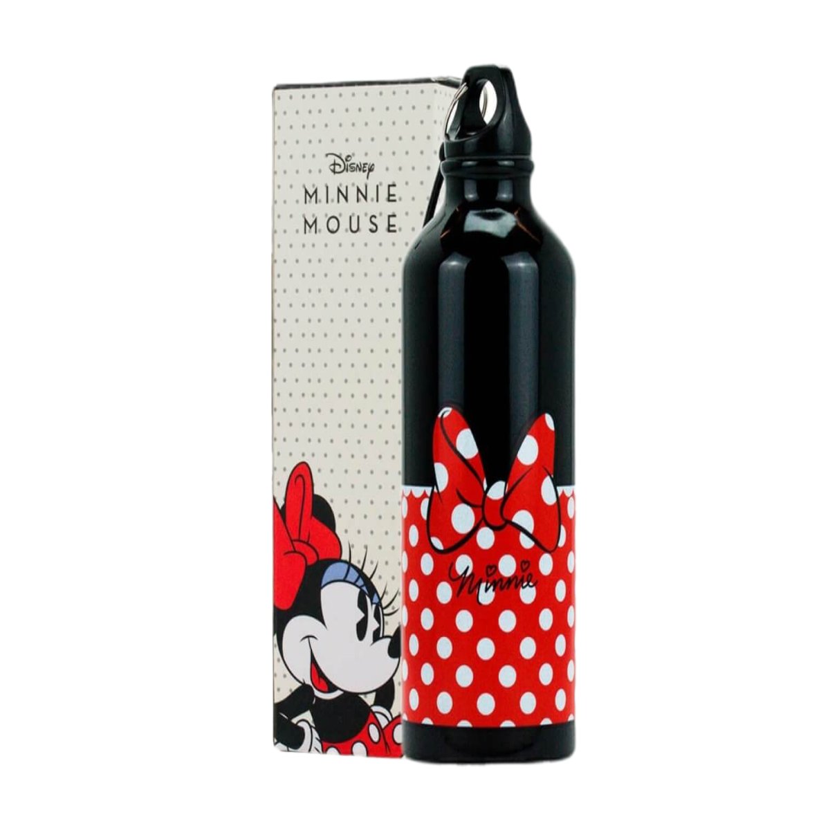 Garrafa de Alumínio Minnie Garrafa de Alumínio Minnie frente
