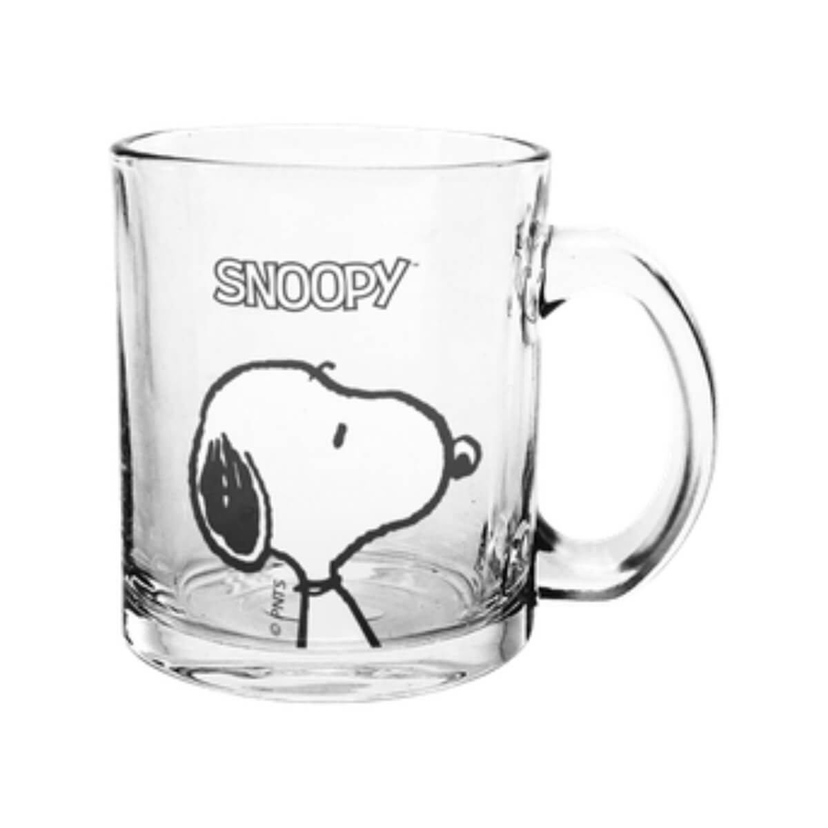 Caneca de vidro Snoopy 1