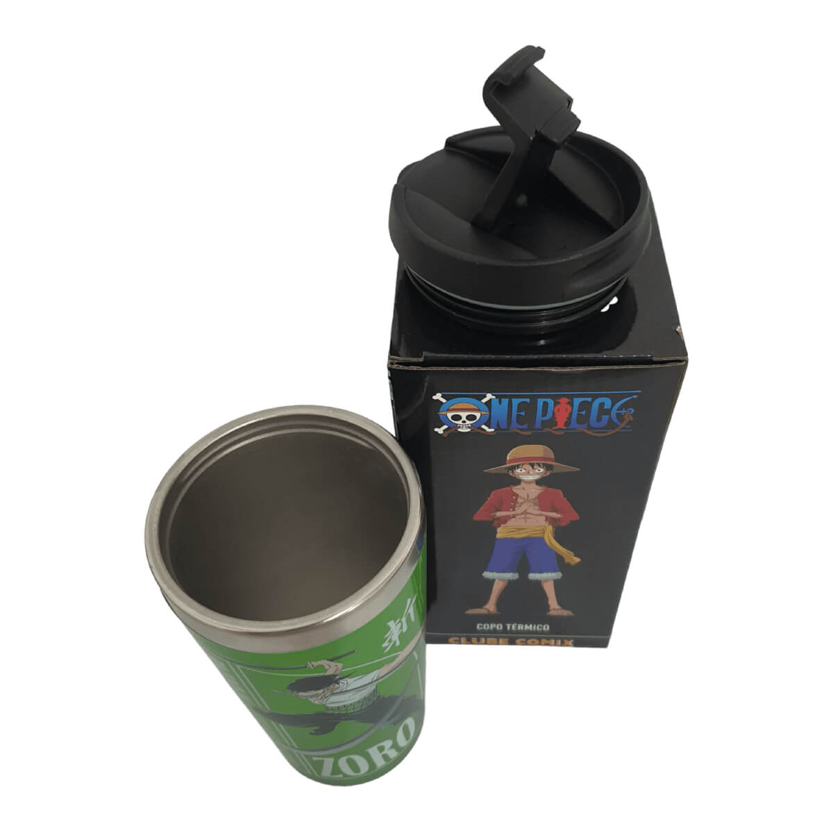 Copo Viagem Zoro One Piece 450ml3