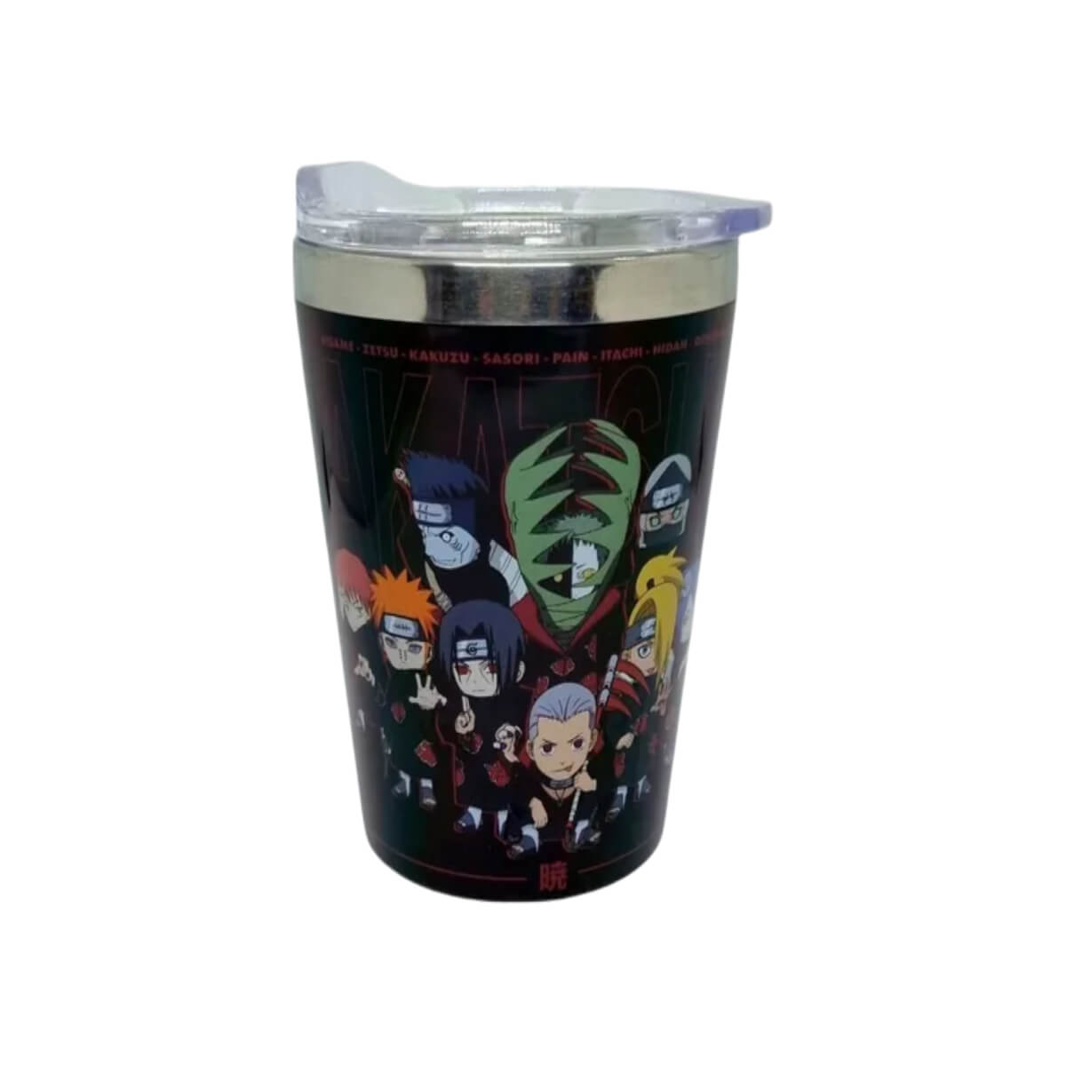 Copo de viagem mini Akatsuki Naruto 1
