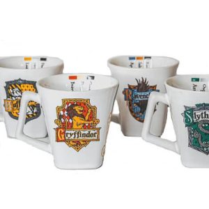 Kit 4 Xícaras Harry Potter Casas Oficial 220 ml 2