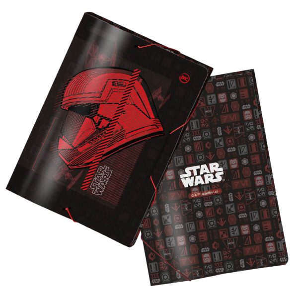 Pasta com lombo Stormtrooper Star Wars Frente e Verso Pasta com lombo Stormtrooper Star Wars Frente e Verso