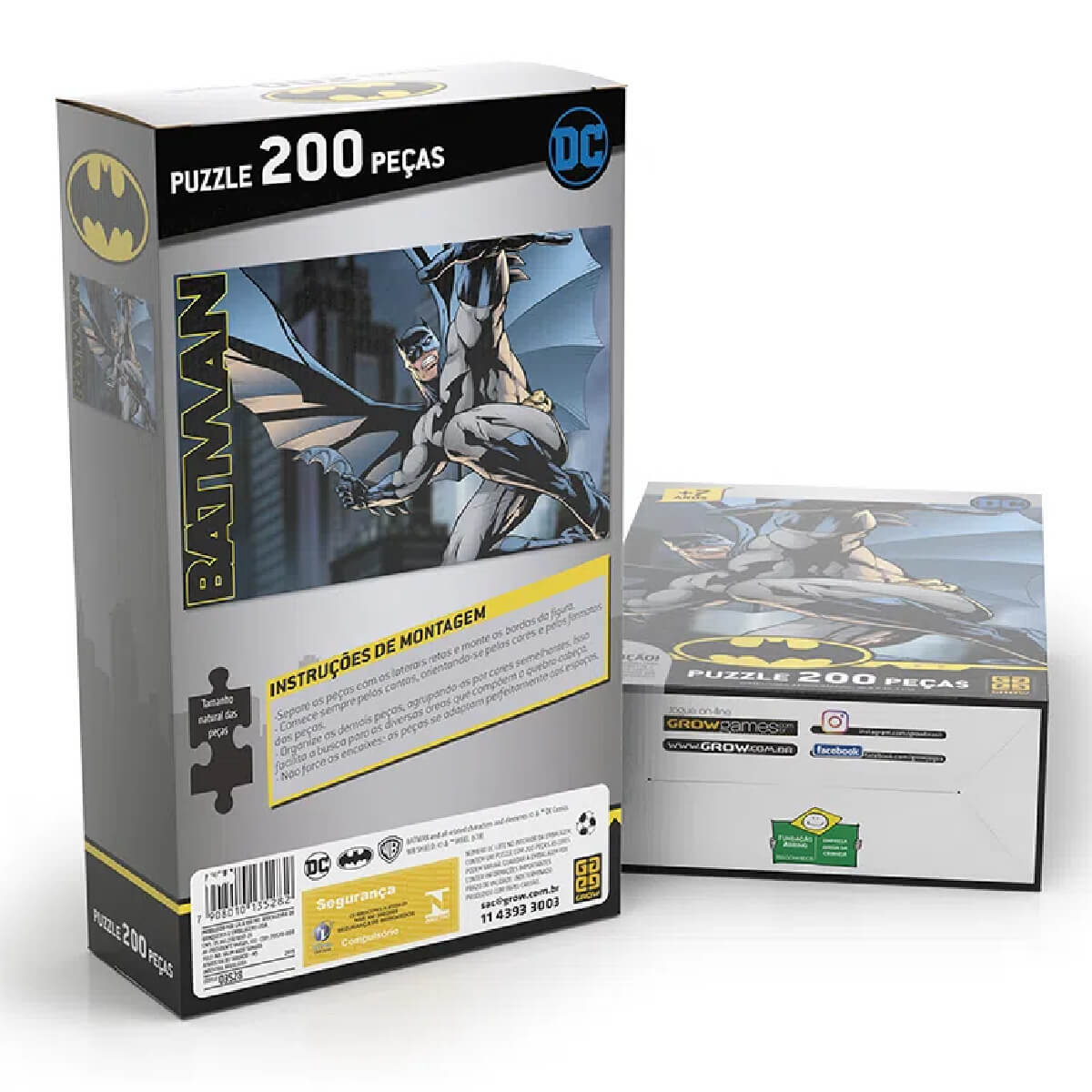 Quebra Cabeça Puzzle Batman 200 Peças 3