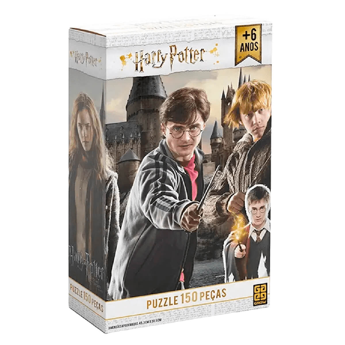 Quebra Cabeça Puzzle Harry Potter 150 Peças Quebra Cabeça Puzzle Harry Potter 150 Peças