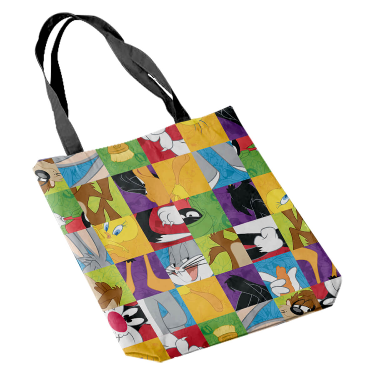 acola EcoBag Oficial Turma Looney Tunes 38x42cm