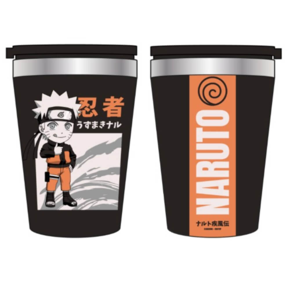 Copo Viagem Nuvem Akatsuki Naruto 400ml