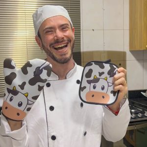 luva termica para forno vaquinha