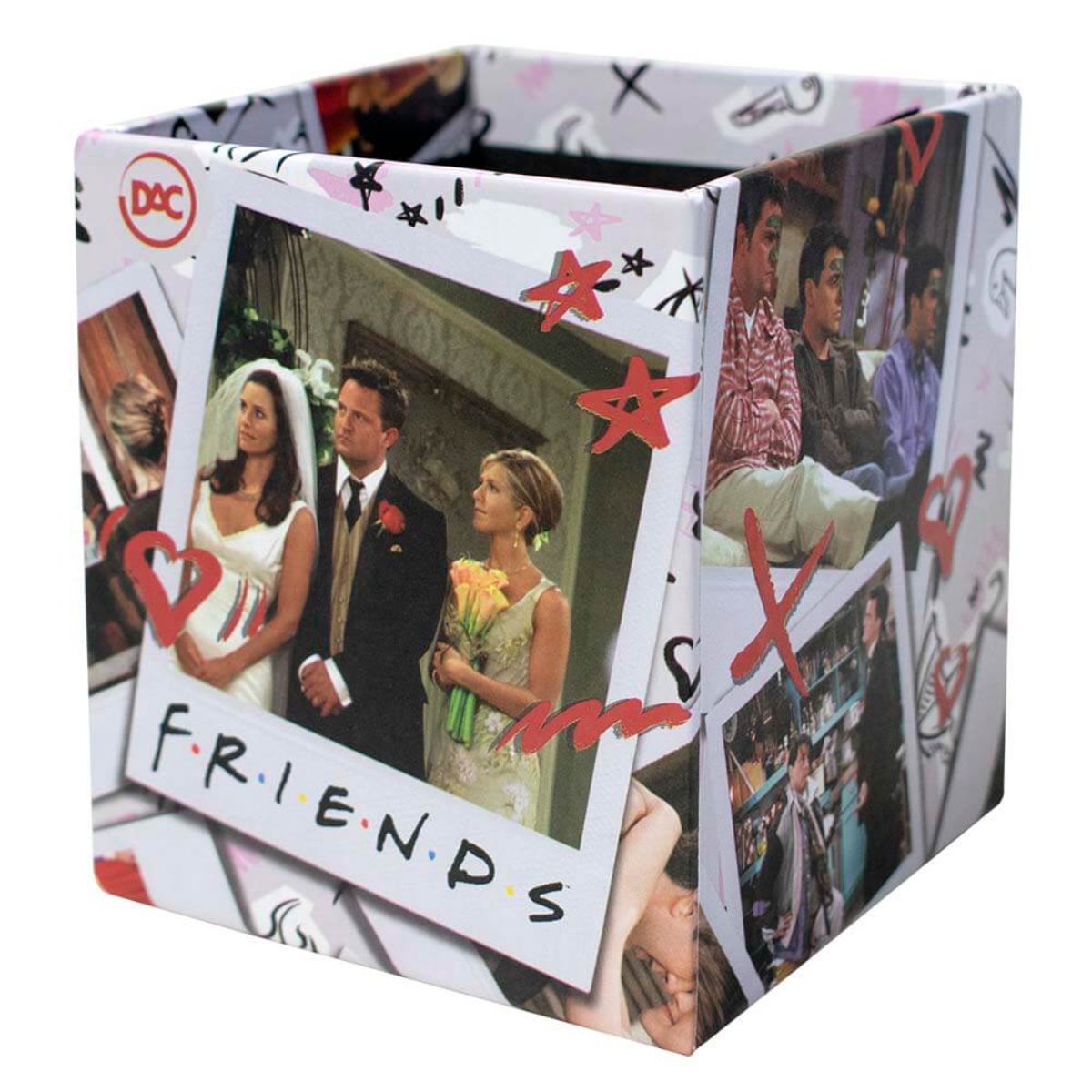 Organizador de Mesa tamanho G com foto dos personagens de Friends_Juntos