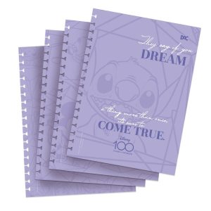Caderno Disney100 folhas divisórias