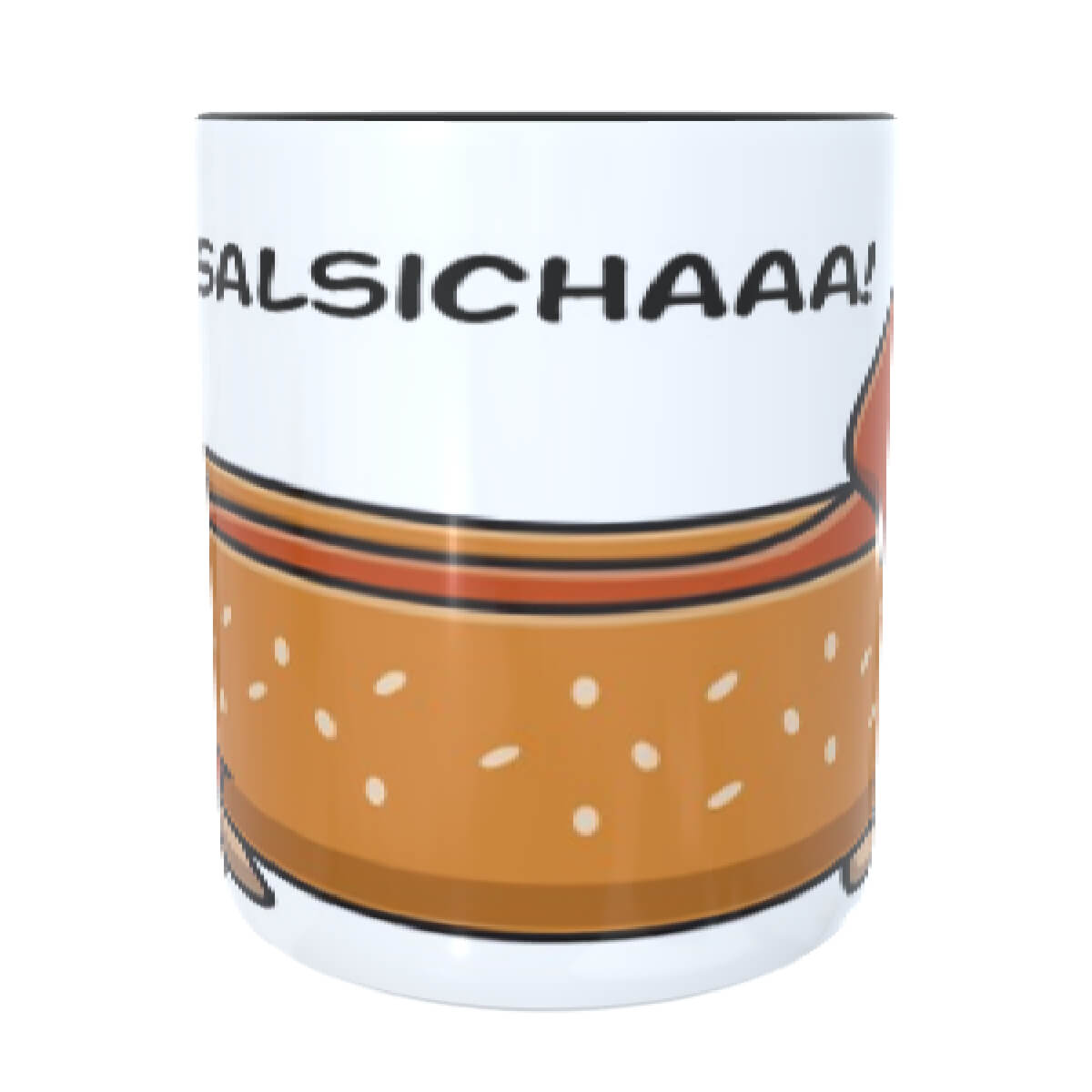 Caneca Sarsicha Meio