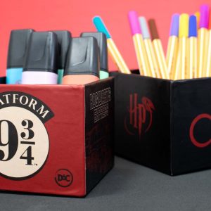 Organizadores de Mesa Harry Potter Médio 2 Peças Oficial Dac 4