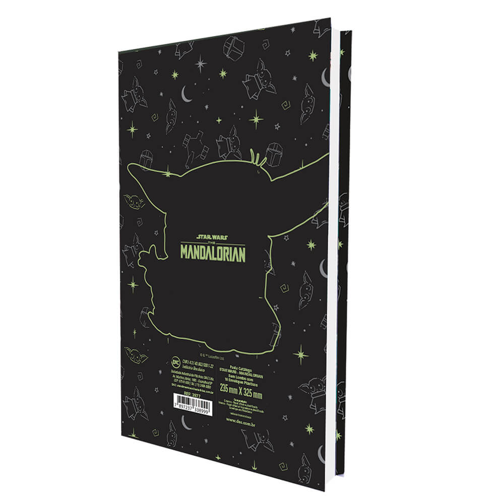 Pasta Catálogo Star Wars Mandalorian Sem Lombo Oficial Dac 2