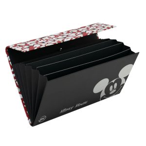 Pasta Safonada Mickey Com 6 Divisões Oficial Dac 4