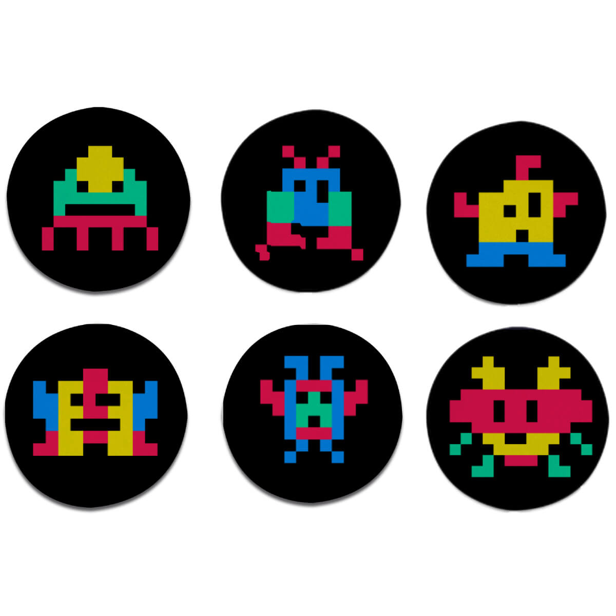 Porta Copos Monstros Pixels Porta Copos Monstros Pixels
