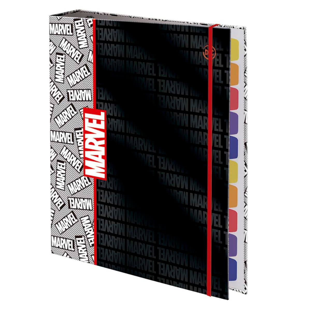 Fichário Universitário com elástico MARVEL_Frente