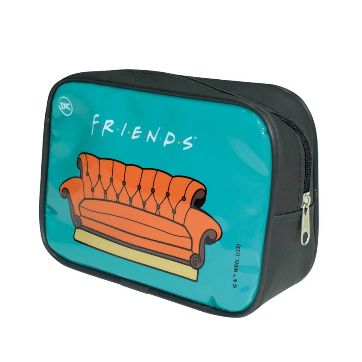 Organizador Multiuso em pvc com ziper FRIENDS_diagonal 1