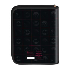 Fichário Universitário com Zíper Batman DC Oficial Dac 3