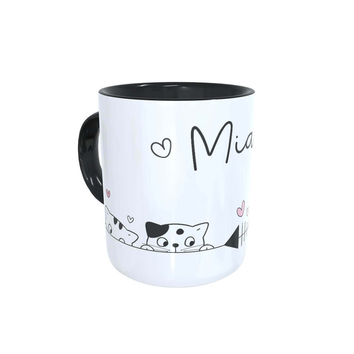 Caneca Criativa Gatinhos Miau Cozinha Kawaii
