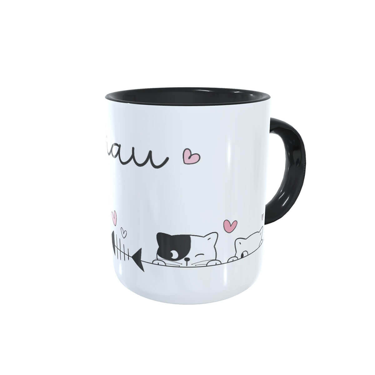 Caneca Criativa Gatinhos Miau Cozinha Kawaii 3