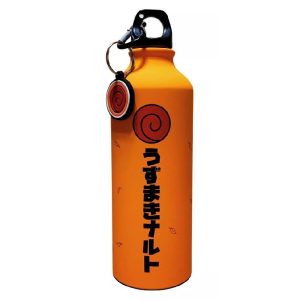 Garrafa Mosquetão e Pingente Naruto Uzumaki 3