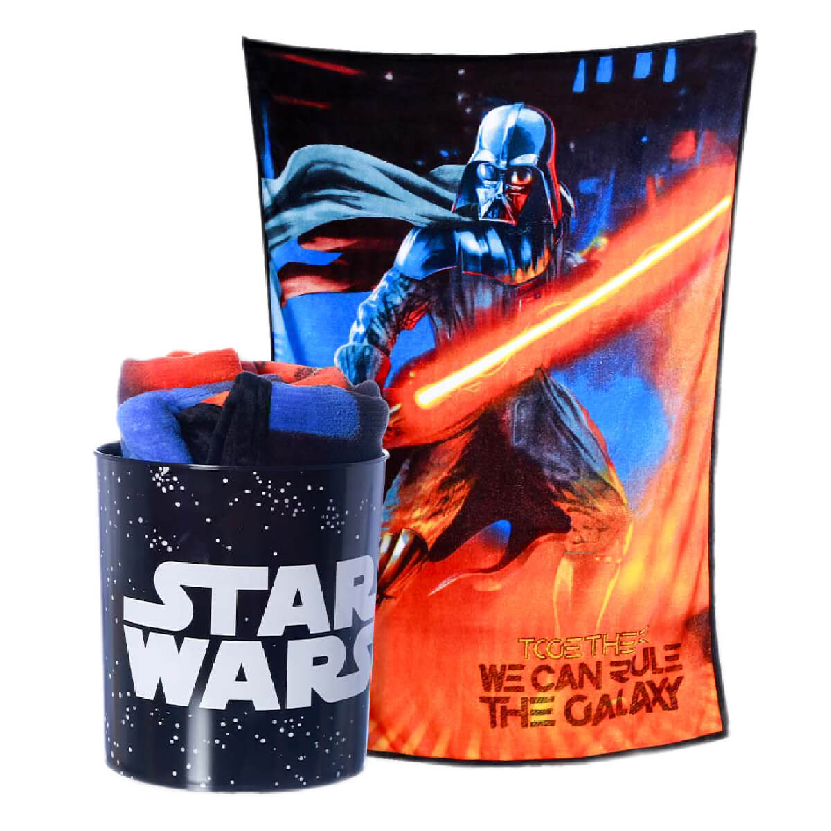 Kit Manta e Balde Star Wars Kit Manta e Balde Star Wars