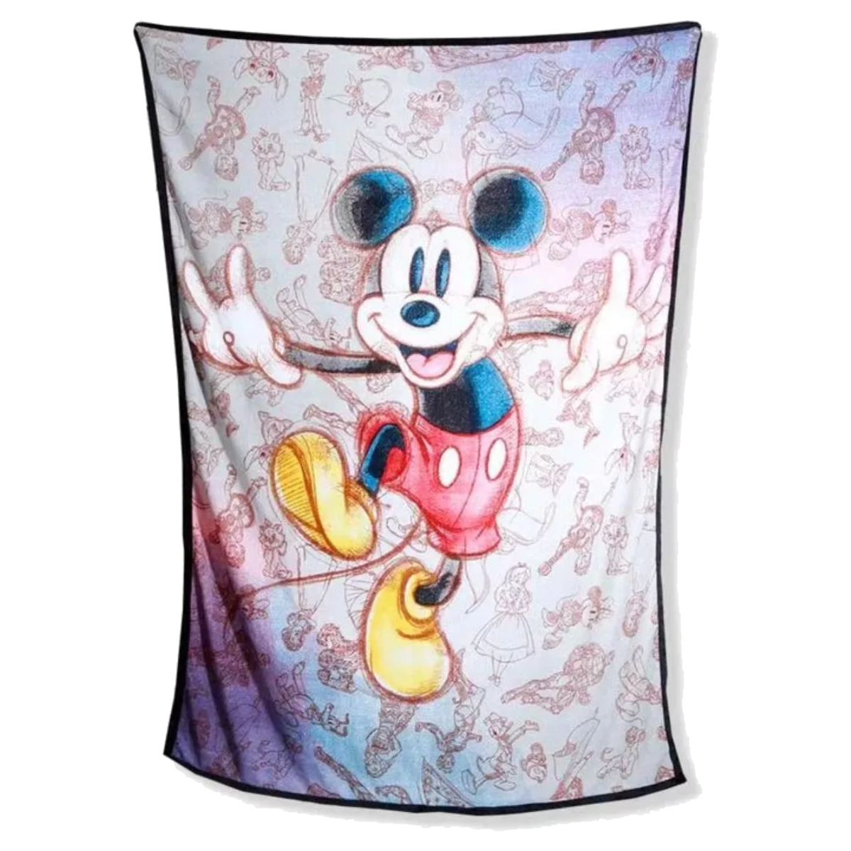 Kit Manta e Balde de Pipoca 5L Oficial Disney 100 Mickey 2