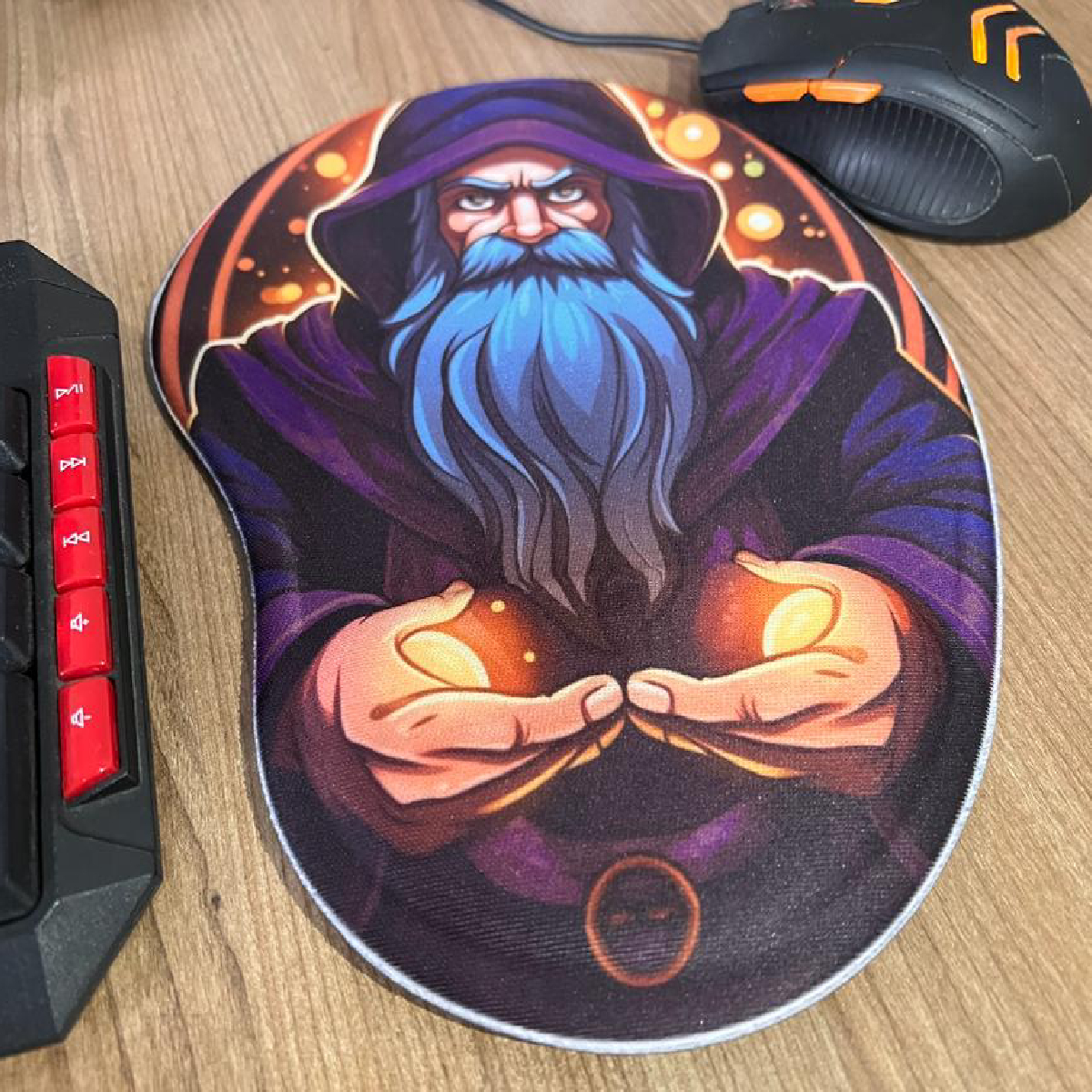Mouse pad ergonômico Mago Presente Geek 2