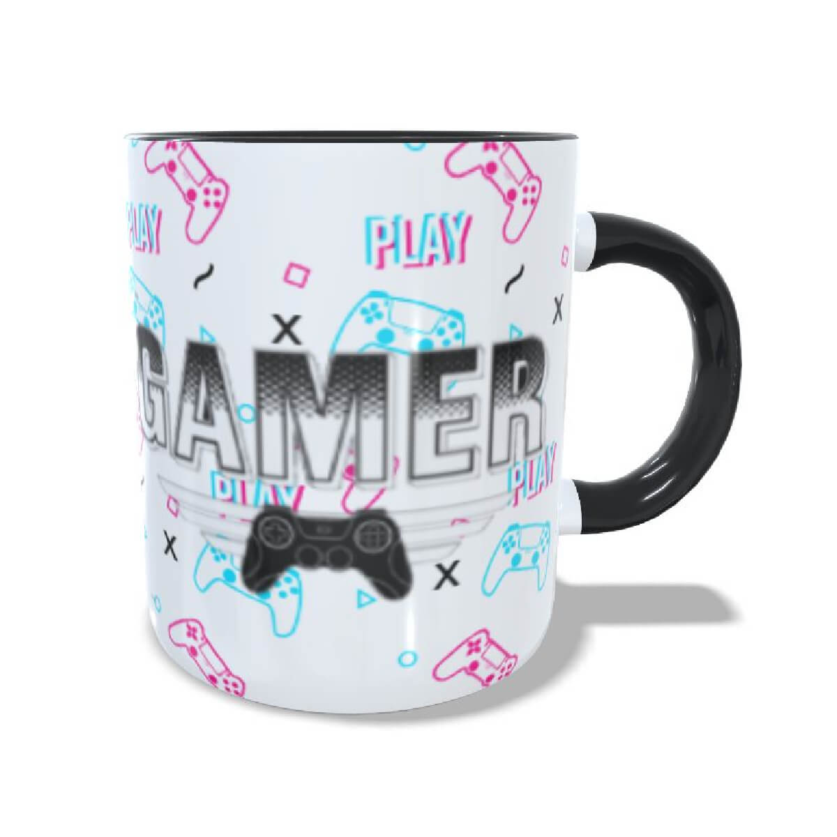 caneca gamer play 3