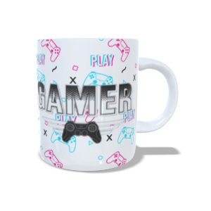 caneca gamer play branca 3