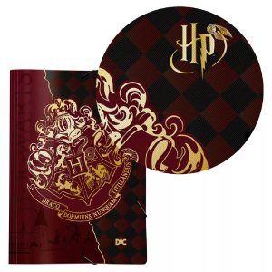Pasta Com elastico Harry Potter detalhe frente