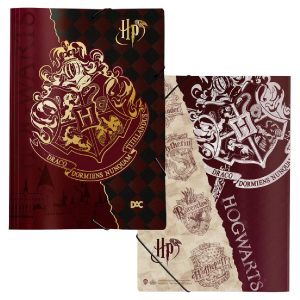 Pasta Com elastico Harry Potter frenteverso