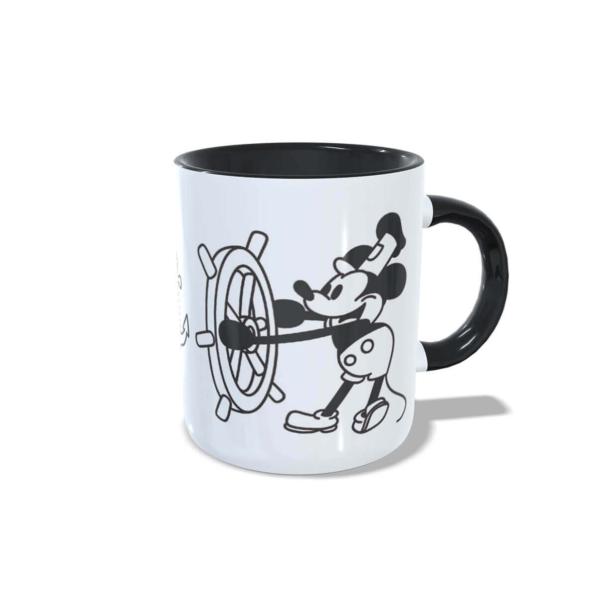 Caneca Mickey Clássico Steamboat Willie