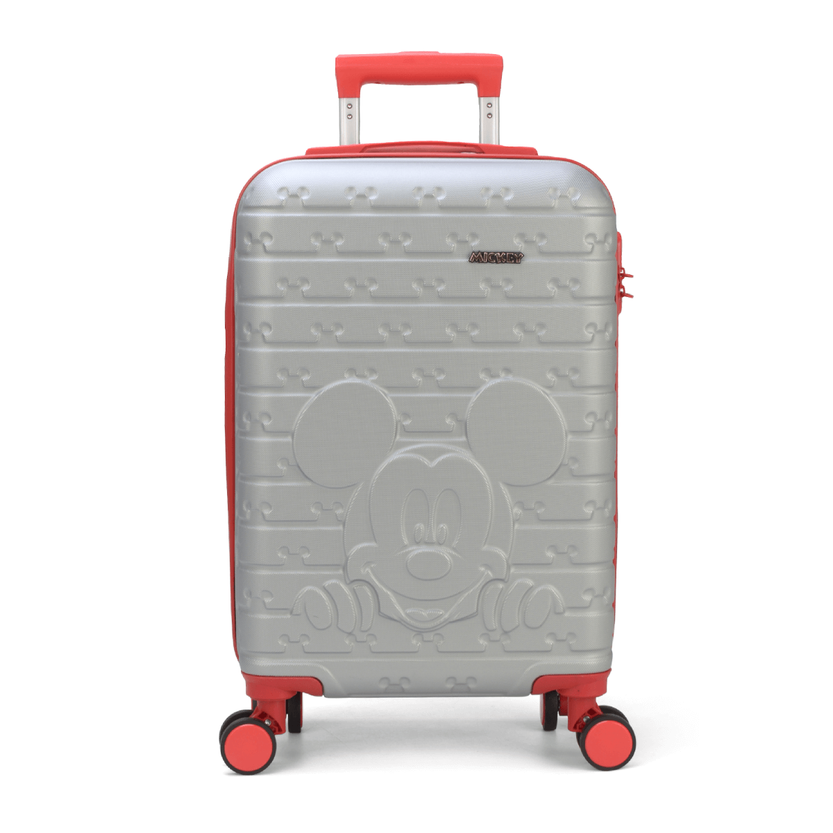Mala de viagem com Rodinha Mickey Mouse Prata