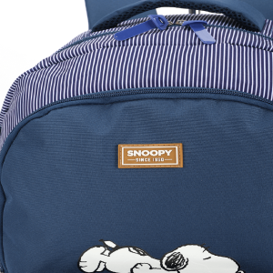 Mochila Escolar Snoopy Azul4