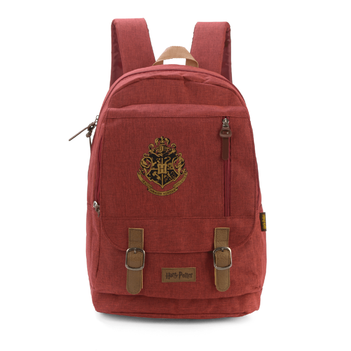 Mochila Harry Potter Alça Couro Vermelha