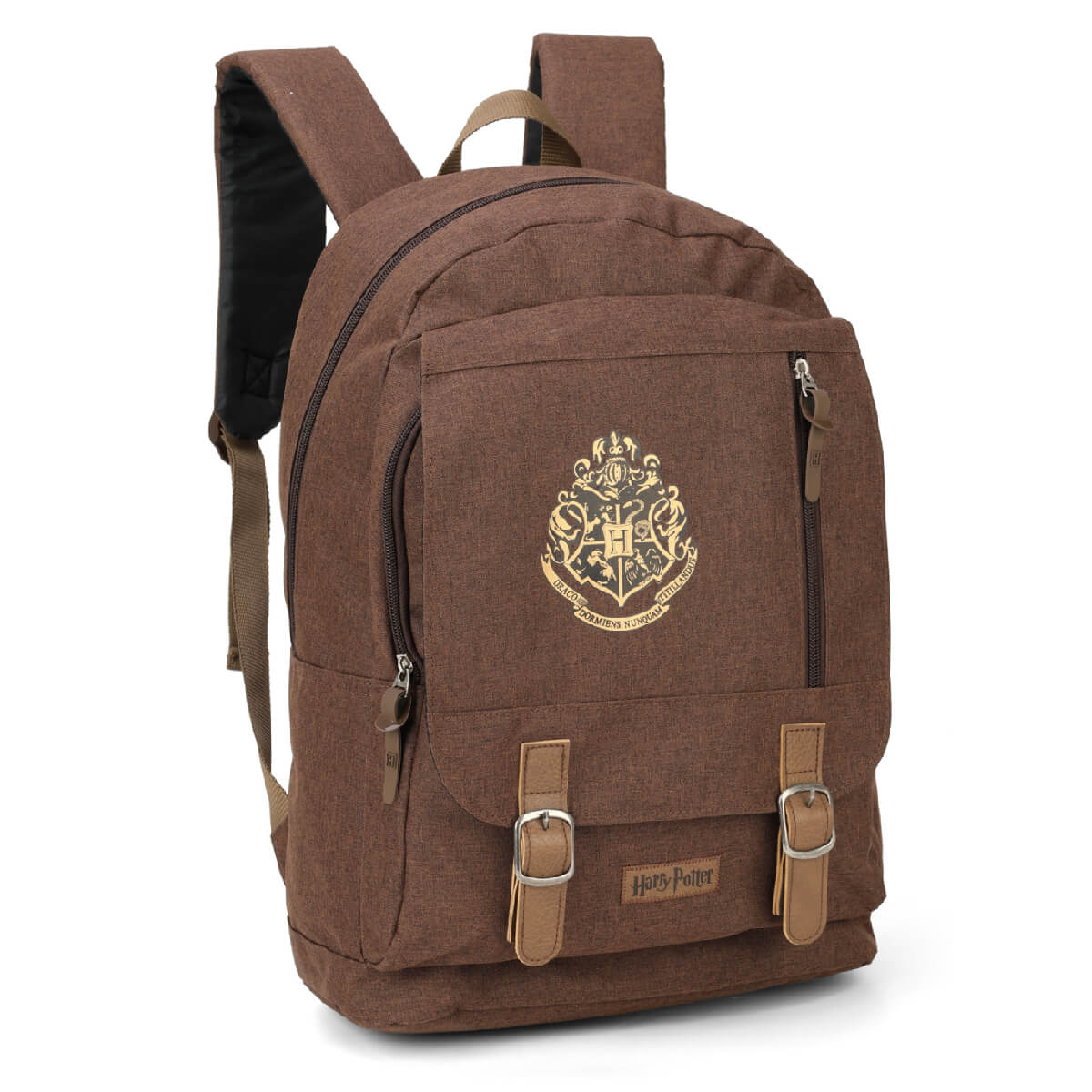 Mochila Harry Potter Com Divisão Para Notebook Marrom 2