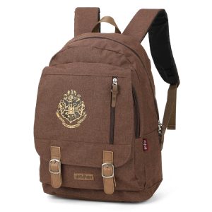 Mochila Harry Potter Com Divisão Para Notebook Marrom 3