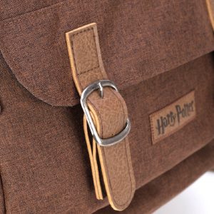 Mochila Harry Potter Com Divisão Para Notebook Marrom 6
