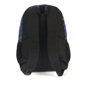 Mochila Harry Potter Ícones e Divisão Para Notebook Azul5