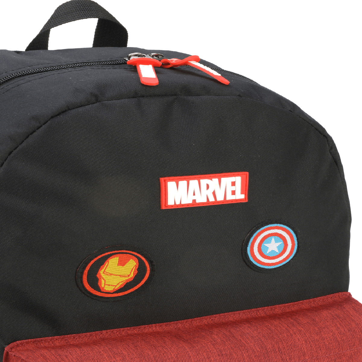 Mochila Marvel Ícones Heróis Preto7