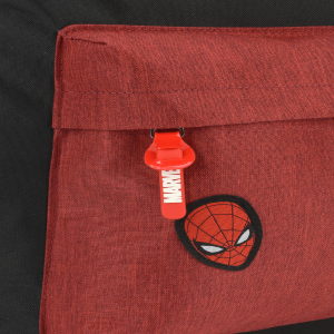 Mochila Marvel Ícones Heróis Preto8