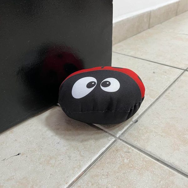 peso de porta joaninha kawaii casa geek