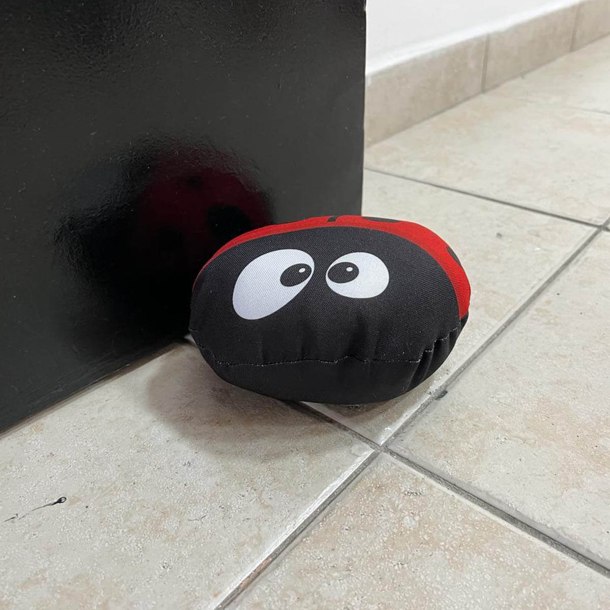 peso de porta joaninha kawaii casa geek