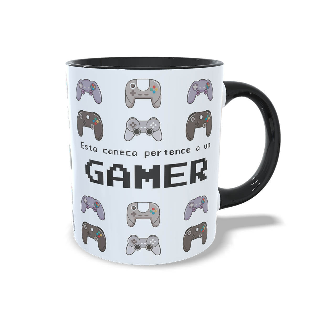 Caneca Gamer - Controles de Videogame