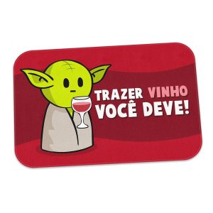 Tapete DrPepper Minioda Trazer Vinho Você Deve