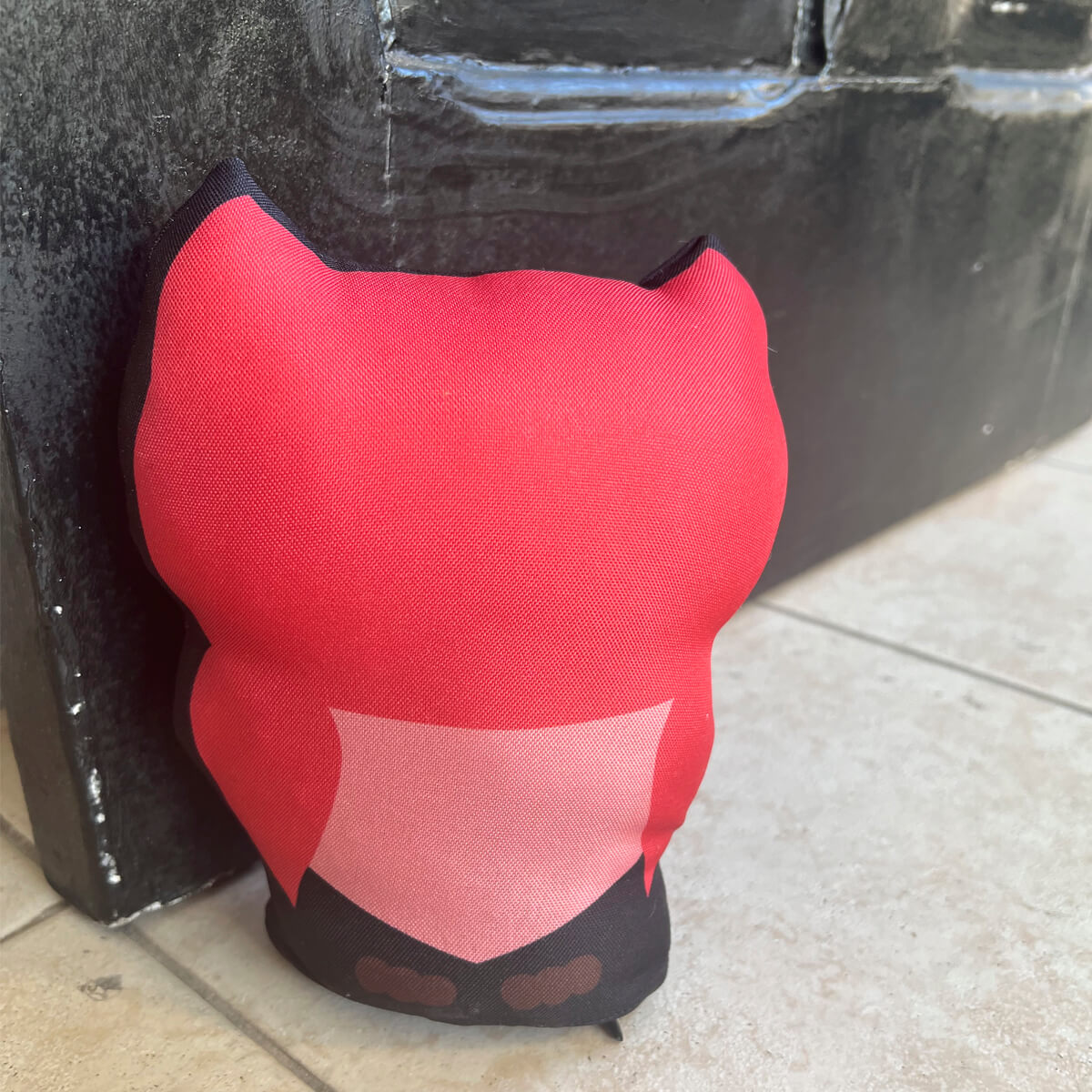 Peso de porta criativo Coruja Fofa Kawaii Rosa