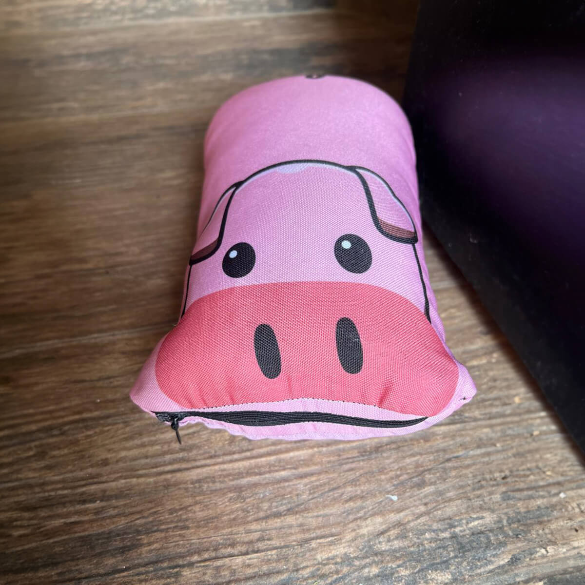 Peso de Porta Porco Kawaii Decoração Divertida